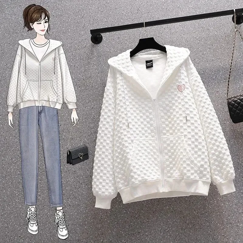 Jacket Women's 2022 Zipper Cardigan Thin Sweater Female Coat Spring and Autumn Outerwear New Loose Couple Overcoat Ladies Tops
Jacket Women's 2022 Zipper Cardigan Thin Sweater Female Coat Spring and Autumn Outerwear New Loose Couple Overcoat Ladies Tops