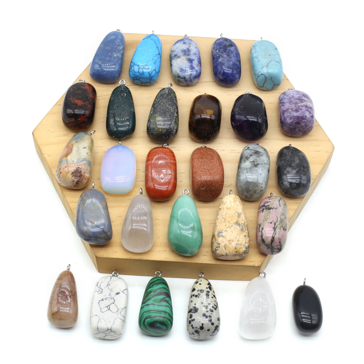 Natural Stone Agates Pendants Polished Turquoises Lapis Lazuli for Jewelry Making Diy Women Earring Necklace Gifts
Natural Stone Agates Pendants Polished Turquoises Lapis Lazuli for Jewelry Making Diy Women Earring Necklace Gifts