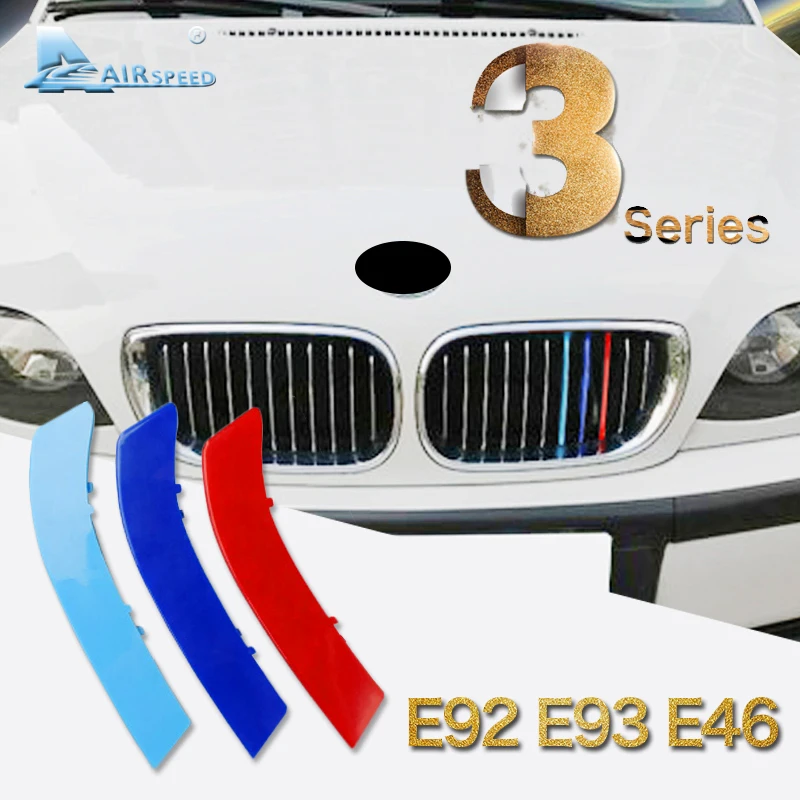 Airspeed передняя решетка радиатора для BMW 3 серии E46 E92 E93 автомобильные спортивные