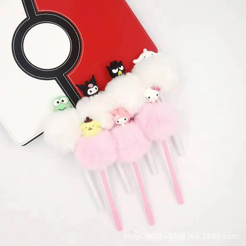 Sanrio Hello Kitty My Melody Plush Ball Pen Cinnamoroll Kuromi Kero Kero Keroppi Cartoon Shape Pen Students Learning Stationery
Sanrio Hello Kitty My Melody Plush Ball Pen Cinnamoroll Kuromi Kero Kero Keroppi Cartoon Shape Pen Students Learning Stationery