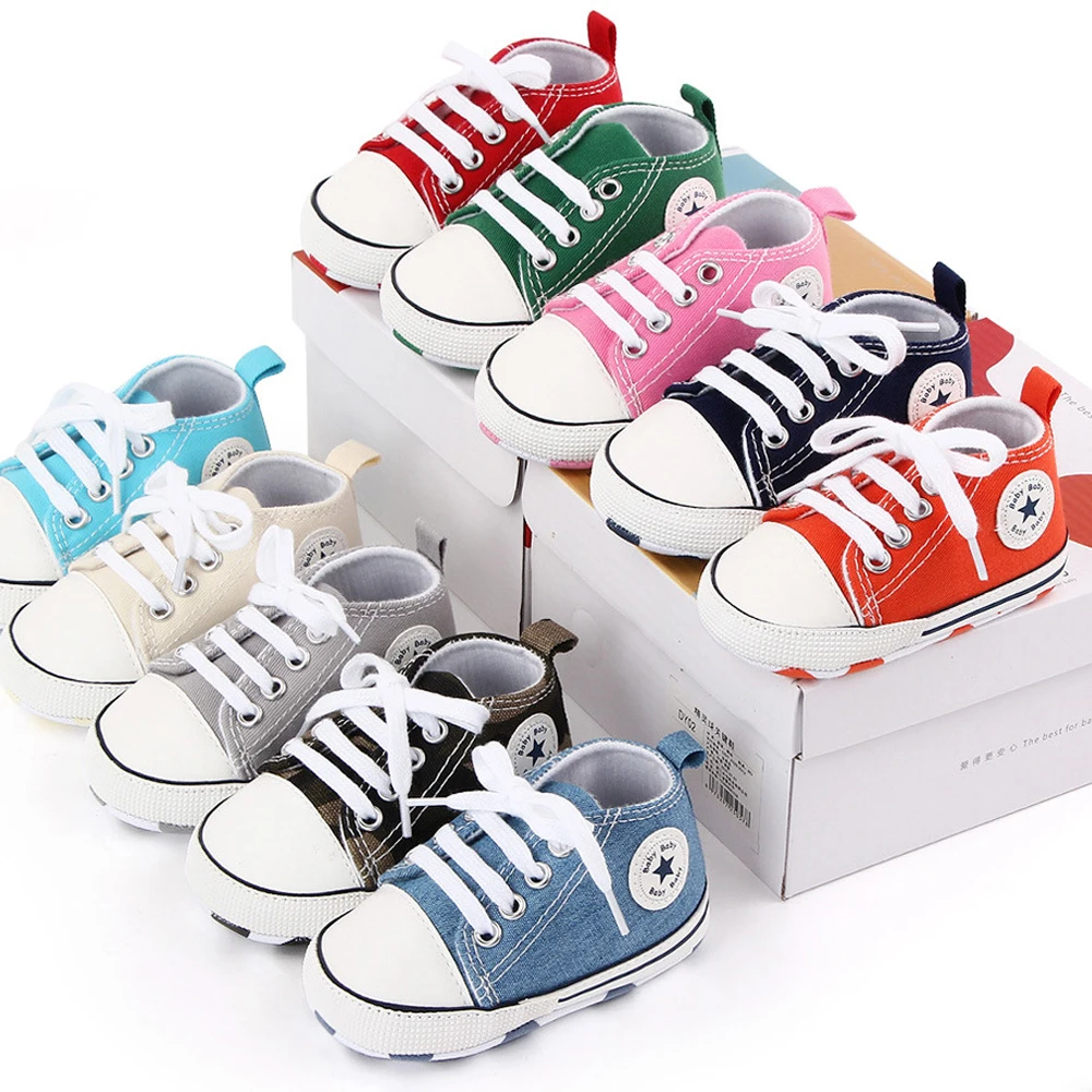 Детские холщовые классические кроссовки со звездным принтом, спортивная обувь для новорожденных мальчиков и девочек, обувь для первых шаго...
Детские холщовые классические кроссовки со звездным принтом, спортивная обувь для новорожденных мальчиков и девочек, обувь для первых шаго...