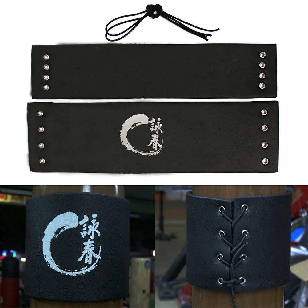 2pcs Hands Protective Pad Wooden Dummy Wing Chun Elastic Band Exercise Equipment Non Slip PU Leather Cover Professional Chinese
2pcs Hands Protective Pad Wooden Dummy Wing Chun Elastic Band Exercise Equipment Non Slip PU Leather Cover Professional Chinese