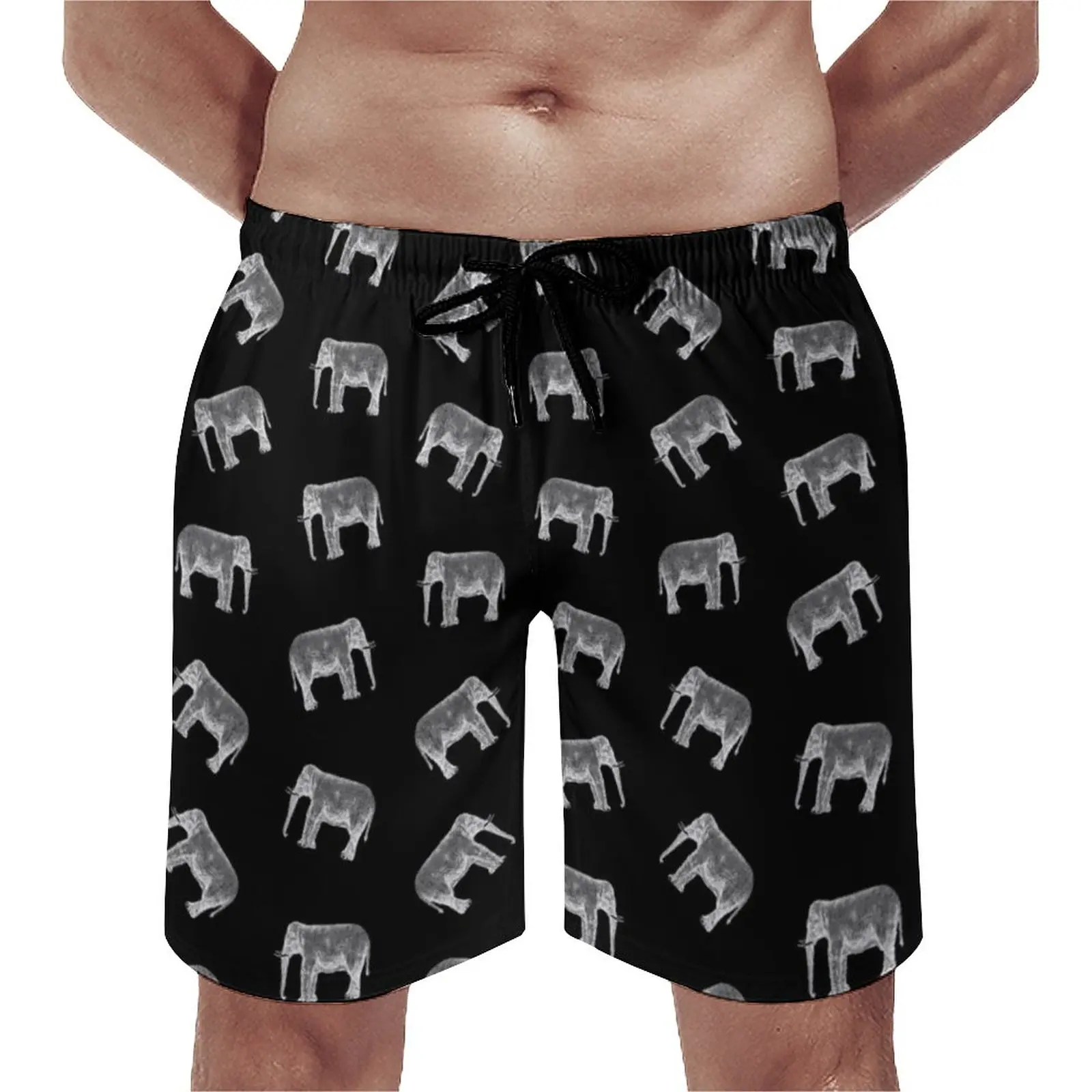 Summer Board Shorts Animal Silhouette Surfing Retro Elephant Print Beach Shorts Hawaii Quick Dry Swimming Trunks Plus Size
Summer Board Shorts Animal Silhouette Surfing Retro Elephant Print Beach Shorts Hawaii Quick Dry Swimming Trunks Plus Size