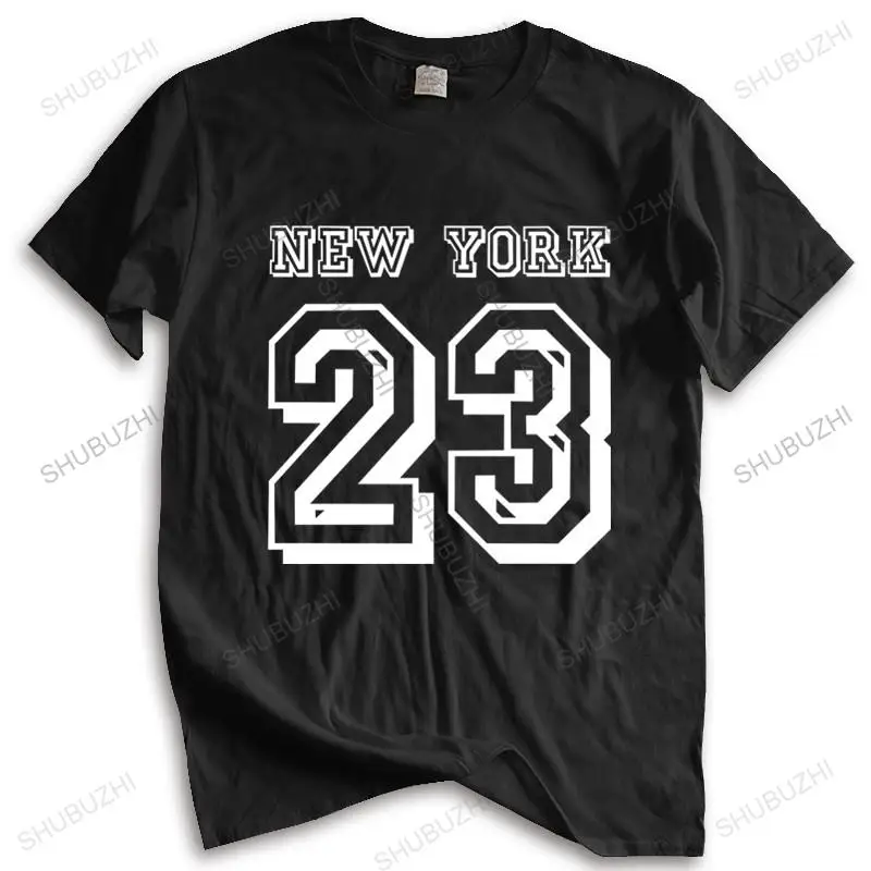summer t-shirt shubuzhi brand teeshirt New York 23 Number Slogan Quality unisex t-shirt loose style tops
summer t-shirt shubuzhi brand teeshirt New York 23 Number Slogan Quality unisex t-shirt loose style tops