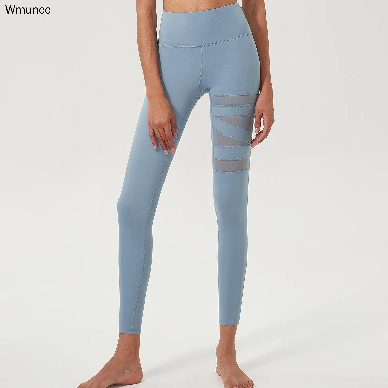 Wmuncc 2022 Summer Gym Legging Women High Waist Yoga Pant Mesh Pathwork Nylon + Spandex Breathable Fitness Workout Jogger Tights 
Wmuncc 2022 Summer Gym Legging Women High Waist Yoga Pant Mesh Pathwork Nylon + Spandex Breathable Fitness Workout Jogger Tights