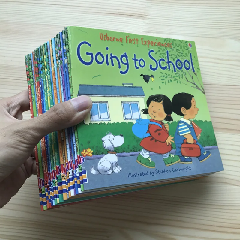 15x15cm 20Books/Set Kids Usborne Picture Books Children Baby Famous Story English Child Book Farmyard Tales Story Eary Education
15x15cm 20Books/Set Kids Usborne Picture Books Children Baby Famous Story English Child Book Farmyard Tales Story Eary Education
