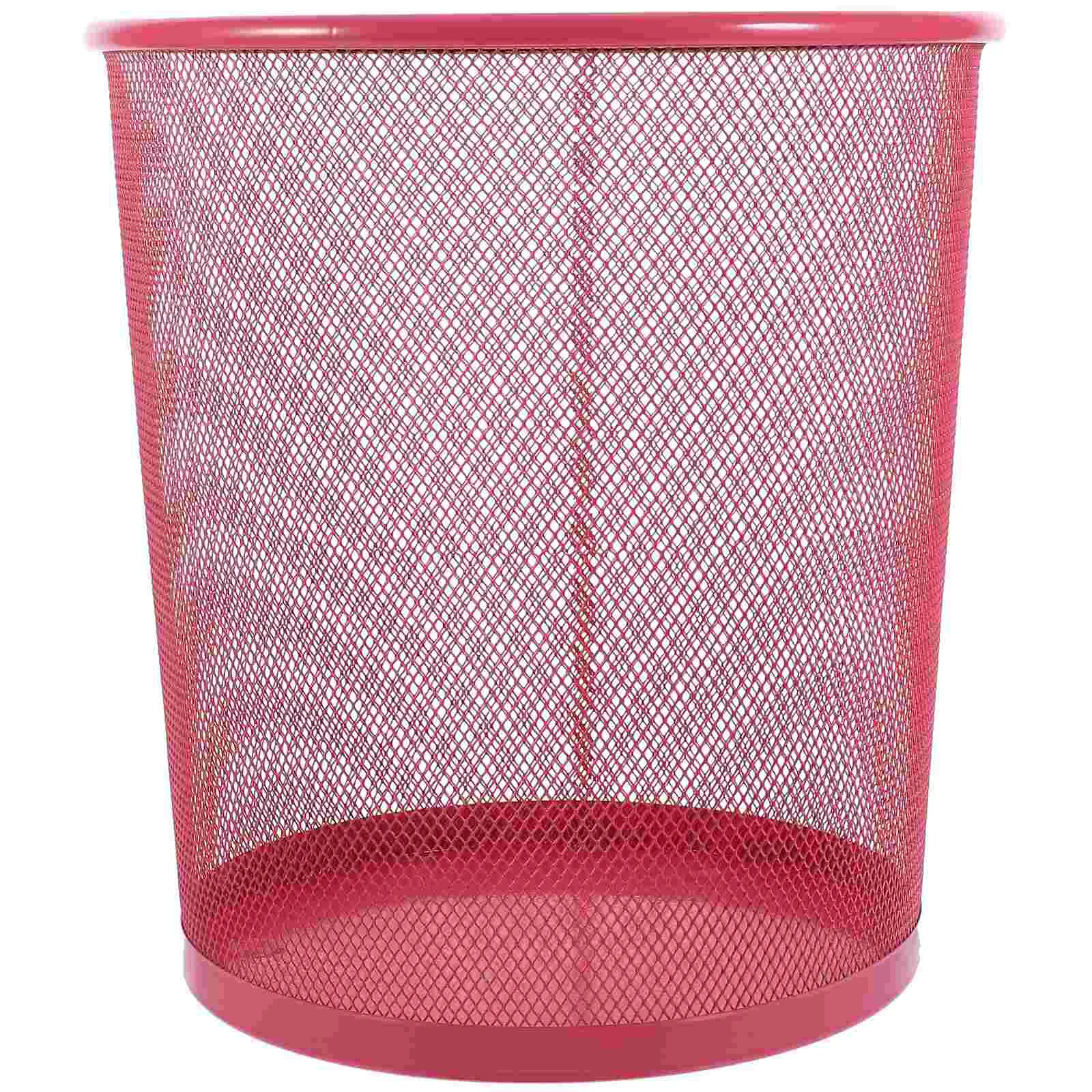 Garbage Can Trash Basket Plastic Bins Storage Metal Bathroom Small Waste Bedroom Iron Baskets Pink Office
Garbage Can Trash Basket Plastic Bins Storage Metal Bathroom Small Waste Bedroom Iron Baskets Pink Office
