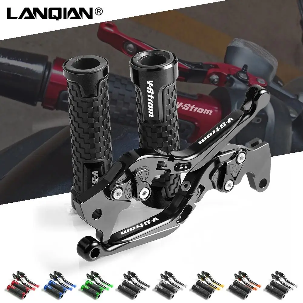 For Suzuki DL1000 V-STROM Motorcycle Brake Clutch Levers & Handlebar Grips DL 1000 VSTROM 2002-2019 2014 2015 2016 2017 2018
For Suzuki DL1000 V-STROM Motorcycle Brake Clutch Levers & Handlebar Grips DL 1000 VSTROM 2002-2019 2014 2015 2016 2017 2018
