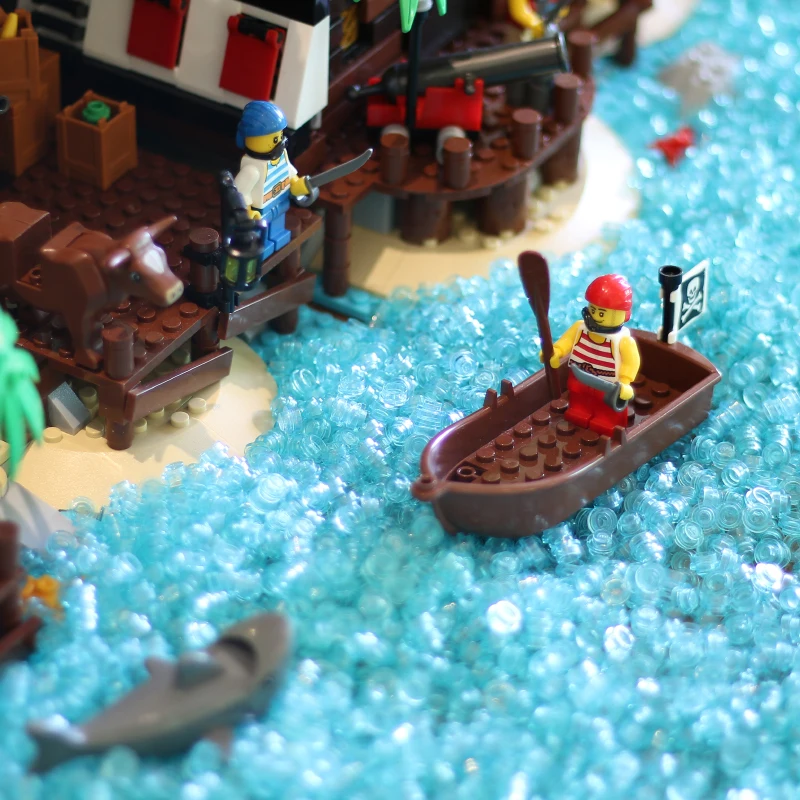Seawater Water Piece Plate 1x1 Round Building Block Part MOC DIY Toy For Hogwarts Old Fisherman's Cabin Pirate Island Gulf Port
Seawater Water Piece Plate 1x1 Round Building Block Part MOC DIY Toy For Hogwarts Old Fisherman's Cabin Pirate Island Gulf Port