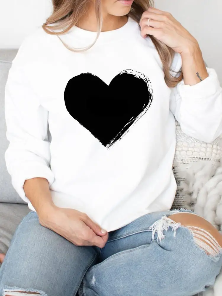 Watercolor Love Heart Trend Cute Pullovers For Women Autumn Spring Fall Graphic Sweatshirts Casual Printing Top Female Clothing
Watercolor Love Heart Trend Cute Pullovers For Women Autumn Spring Fall Graphic Sweatshirts Casual Printing Top Female Clothing