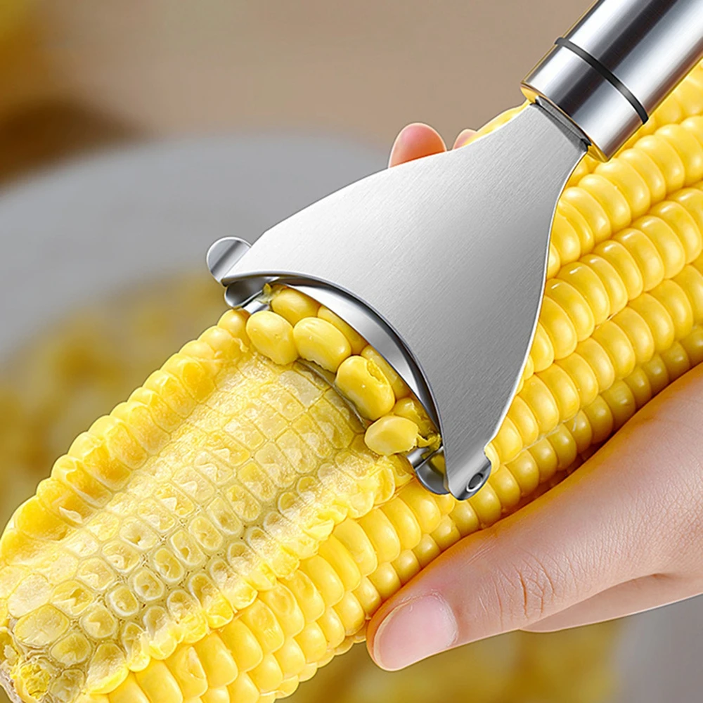 Corn Stripper Corns Stainless Steel Threshing Device Easy Peeling Corn Kerneler Peeler Corn Cob Remover For Home Kitchen
Corn Stripper Corns Stainless Steel Threshing Device Easy Peeling Corn Kerneler Peeler Corn Cob Remover For Home Kitchen