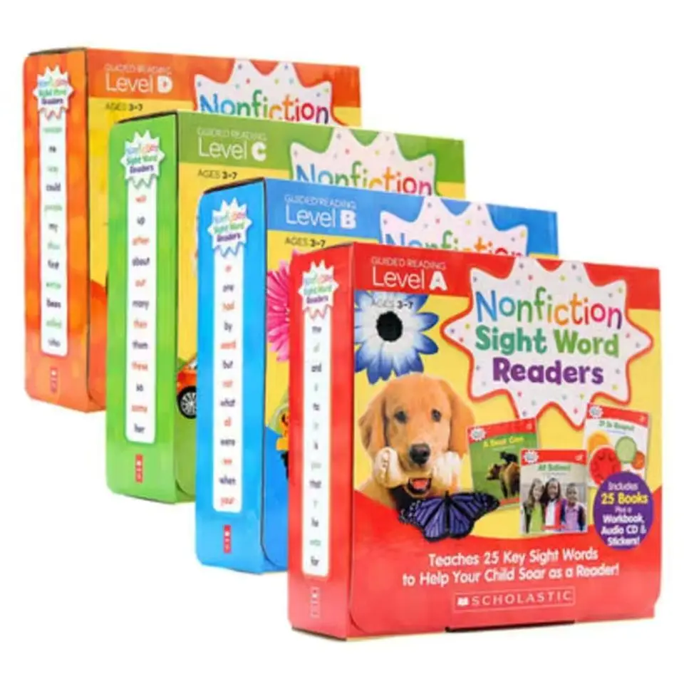 Children's English early education grade reading story picture book English introduction keywords reading book
Children's English early education grade reading story picture book English introduction keywords reading book