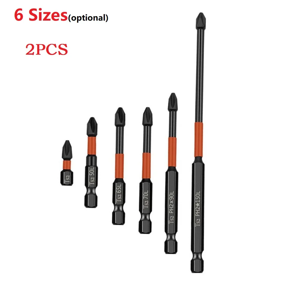 2pcs Magnetic Batch Head Impact Strong Cross PH2 High Hardness Screwdriver Set Anti Non-slip Screw Driver 25/50/65/70/90/150mm
2pcs Magnetic Batch Head Impact Strong Cross PH2 High Hardness Screwdriver Set Anti Non-slip Screw Driver 25/50/65/70/90/150mm