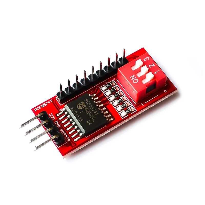 5pcs/lot PCF8574T Module IO Expansion Module Electronic Building Block Red Board For Arduino
5pcs/lot PCF8574T Module IO Expansion Module Electronic Building Block Red Board For Arduino