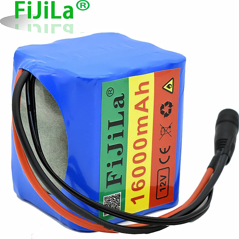 18650 lithium-ionen 12V 16000mAh DC 12,6 V super große kapazität wiederaufladbare batterie mit BMS + ladegerät
18650 lithium-ionen 12V 16000mAh DC 12,6 V super große kapazität wiederaufladbare batterie mit BMS + ladegerät