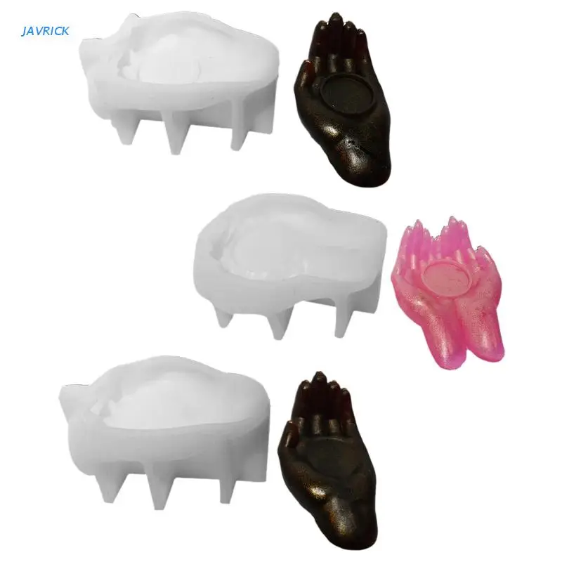Hand Shape Candlestick Epoxy Resin Casting Mold Silicone Candle Holders Moulds
Hand Shape Candlestick Epoxy Resin Casting Mold Silicone Candle Holders Moulds
