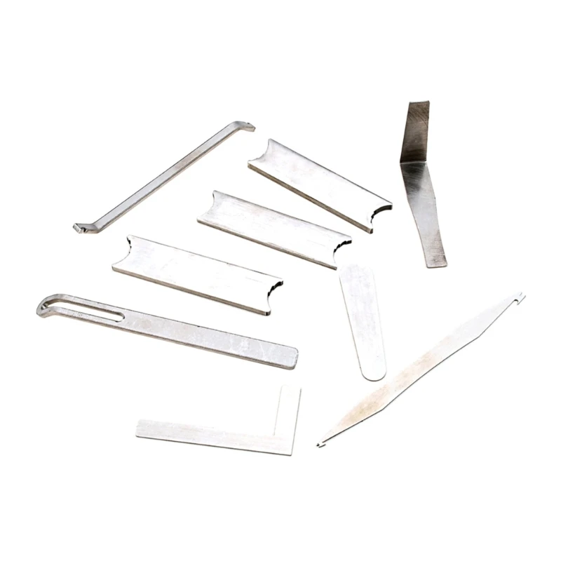 9Pcs Sax Repair Tool Saxophone Repair Utensils Flat Leather Cushion Adjustment Cover Adjustment Needle Spring Single
9Pcs Sax Repair Tool Saxophone Repair Utensils Flat Leather Cushion Adjustment Cover Adjustment Needle Spring Single