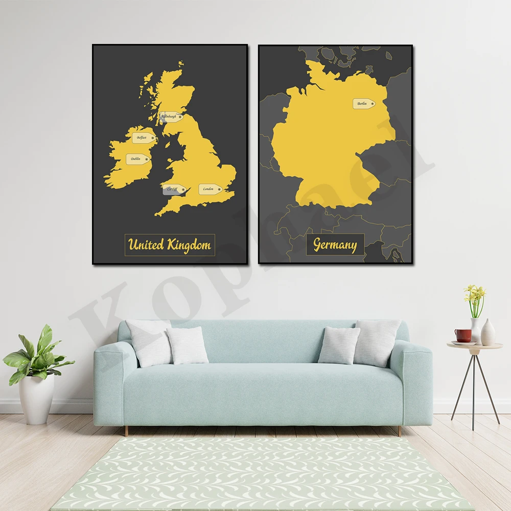 United Kingdom Poland Germany Minimalist Black Map Travel Gifts Home Wall Decor Poster
United Kingdom Poland Germany Minimalist Black Map Travel Gifts Home Wall Decor Poster