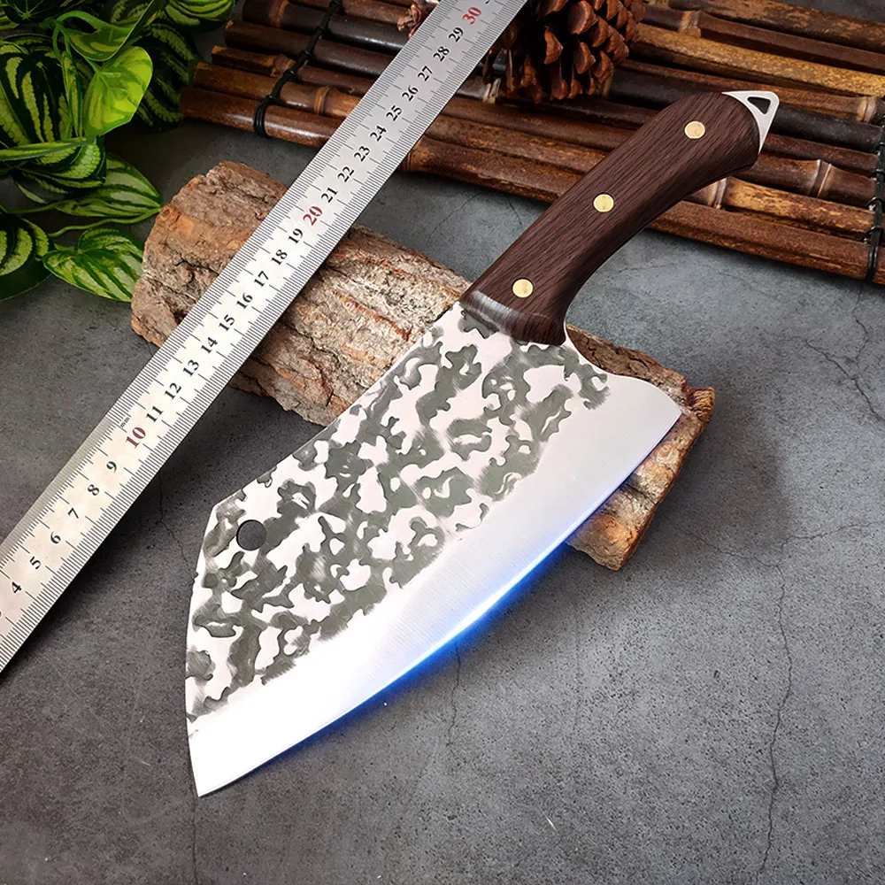 Hand Forged Kitchen Knives Stainless Steel Butcher Knife Chef Cleaver Meat Beef Chopping Vegetables Fruit Cleaver Boning Knives
Hand Forged Kitchen Knives Stainless Steel Butcher Knife Chef Cleaver Meat Beef Chopping Vegetables Fruit Cleaver Boning Knives