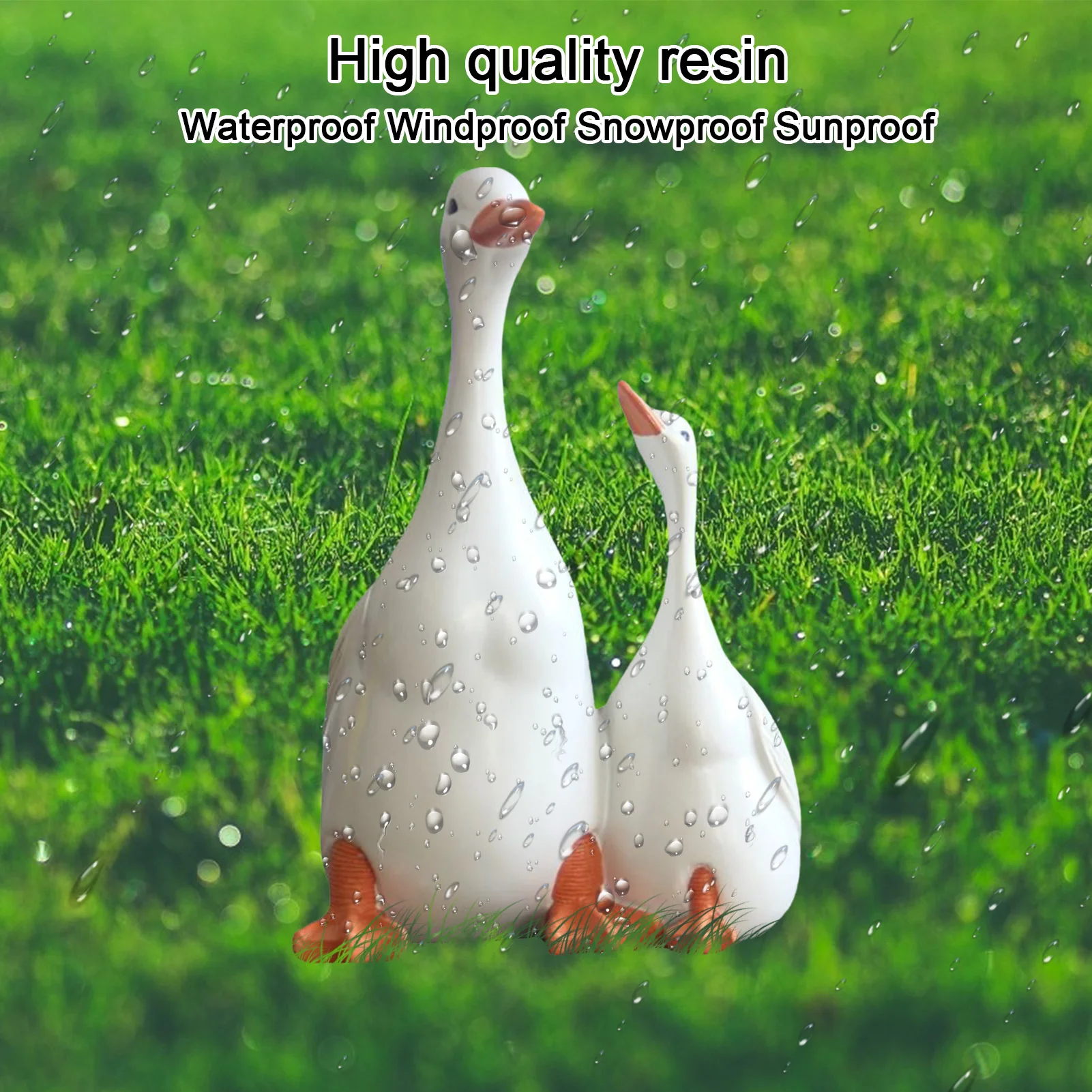 Duck Statue Resin Garden Ornament Outdoor Hand Painted Simulation Animal Sculpture Landscape Yard Lawn Home Desktop Decoration
Duck Statue Resin Garden Ornament Outdoor Hand Painted Simulation Animal Sculpture Landscape Yard Lawn Home Desktop Decoration