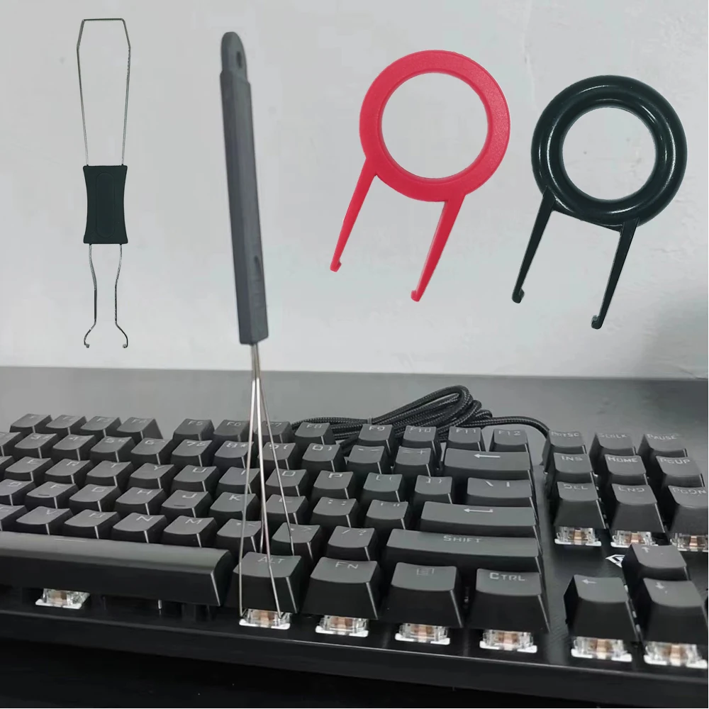 Convenient Keycap Change Dust Cleaner Aid Keyboard Puller Steel wire key Puller Personalized Metal shaft Puller Cleaning Tool
Convenient Keycap Change Dust Cleaner Aid Keyboard Puller Steel wire key Puller Personalized Metal shaft Puller Cleaning Tool