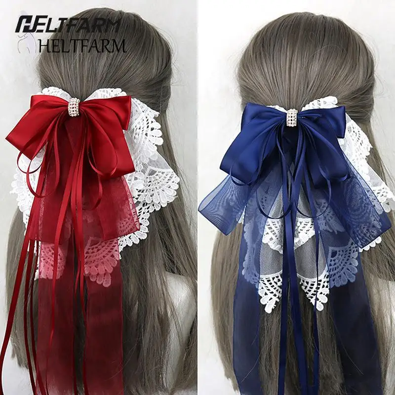 Kawaii Japanese Cute Maid Princess Lolita Lace Oversized Bow Hairpin Hair Clip Headband Cosplay Hair Accessories
Kawaii Japanese Cute Maid Princess Lolita Lace Oversized Bow Hairpin Hair Clip Headband Cosplay Hair Accessories