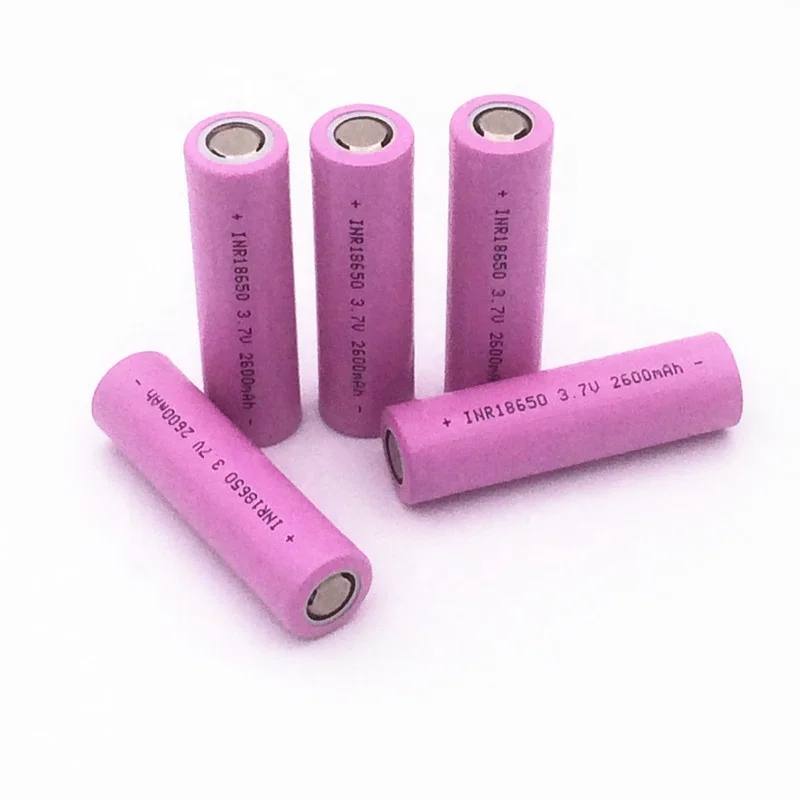 Lithium battery 18650 3.7v batteries 18650 2600mah 3.7v 18650 battery for electric bike scooter solar system
Lithium battery 18650 3.7v batteries 18650 2600mah 3.7v 18650 battery for electric bike scooter solar system