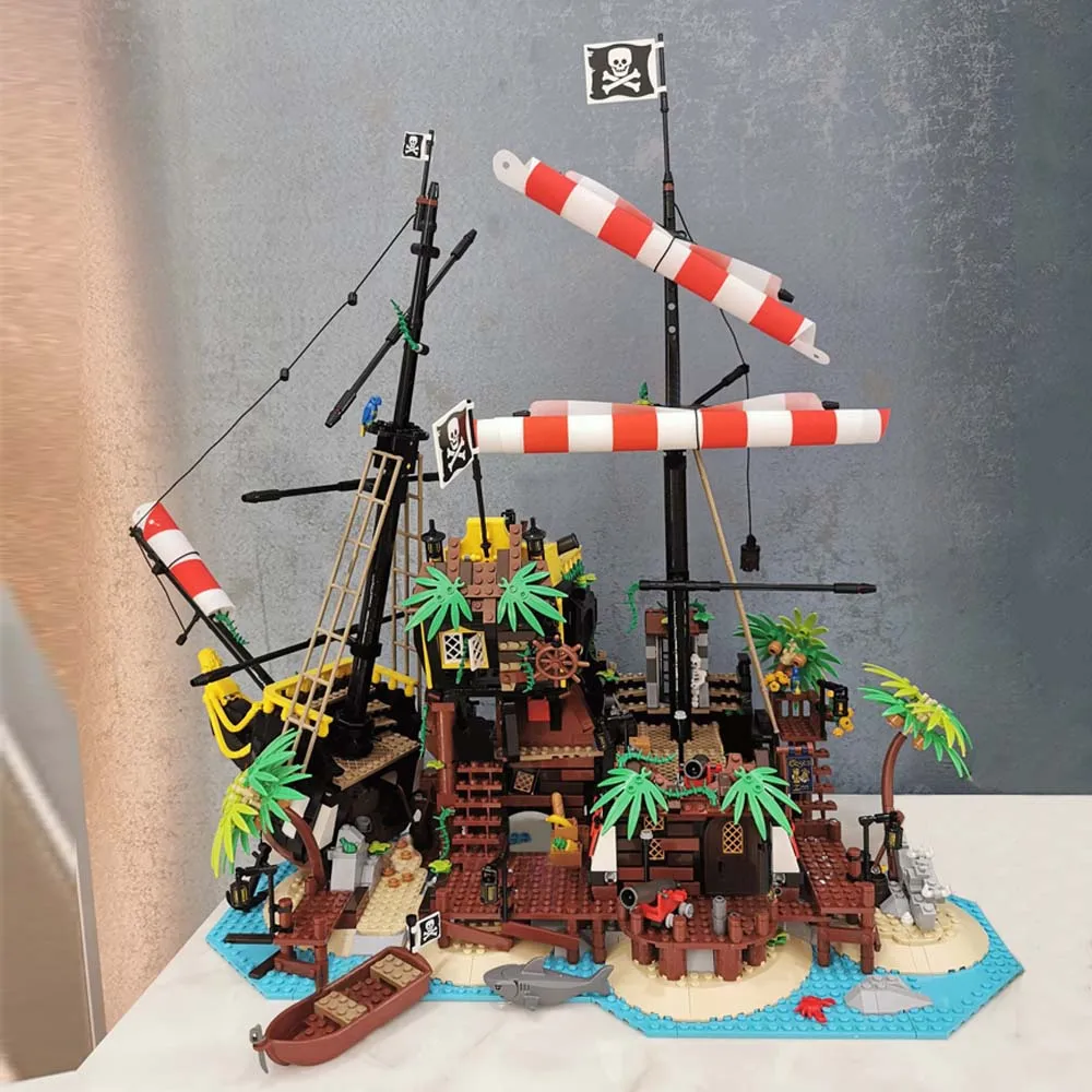 Ideas Street View Creative Expert Pirates of Barracuda Bay 2545PCS MOC Modular Model Building Blocks Bricks Children Boys Toys
Ideas Street View Creative Expert Pirates of Barracuda Bay 2545PCS MOC Modular Model Building Blocks Bricks Children Boys Toys