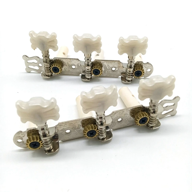 One Pair Guitar Tuning Pegs Machine Tuners White Machine Head For Classic Guitar Guitar Part Accessories
One Pair Guitar Tuning Pegs Machine Tuners White Machine Head For Classic Guitar Guitar Part Accessories