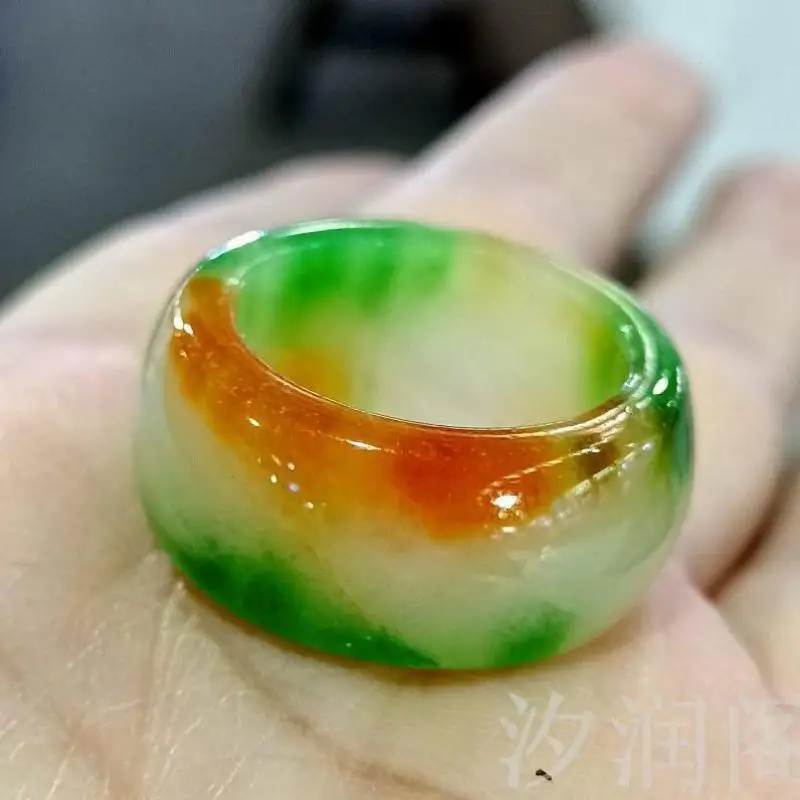 High Ice Grade A Colorful Jade Ring Women Fine Jewelry Genuine Natural Myanmar Jadeite Bands Burma Jades Rings Anillo De Moda
High Ice Grade A Colorful Jade Ring Women Fine Jewelry Genuine Natural Myanmar Jadeite Bands Burma Jades Rings Anillo De Moda