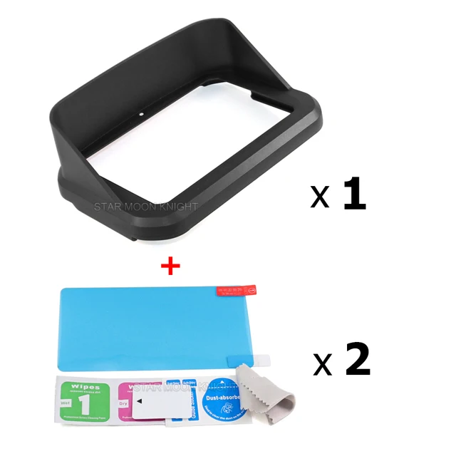 Для Pan America 1250 Special RA1250 TFT 6,8 в кабине антибликовый щит инструмент шляпа солнцезащитный козырек Антибликовая защитная пленка
Для Pan America 1250 Special RA1250 TFT 6,8 в кабине антибликовый щит инструмент шляпа солнцезащитный козырек Антибликовая защитная пленка