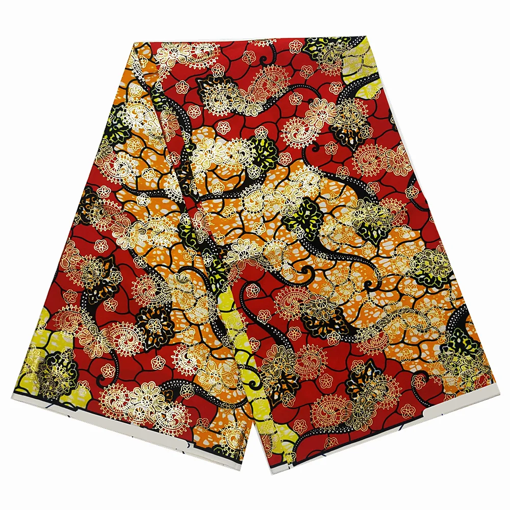 New Arrival African Golden Wax Fabrics 100% Cotton Print Wrap Batik Ghana Material For Women Wedding Dress H622-2
New Arrival African Golden Wax Fabrics 100% Cotton Print Wrap Batik Ghana Material For Women Wedding Dress H622-2