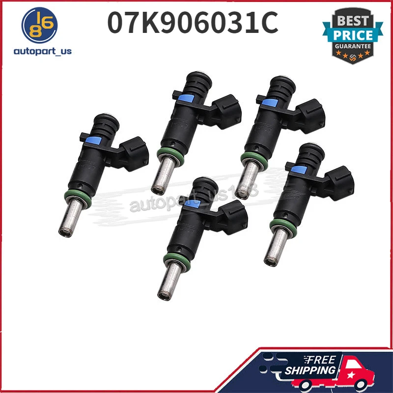 Топливные форсунки 07K906031C 07K 906 031 C для Volkswagen Beetle Golf Jetta Passat Rabbit 2.5L, 5 шт.
Топливные форсунки 07K906031C 07K 906 031 C для Volkswagen Beetle Golf Jetta Passat Rabbit 2.5L, 5 шт.