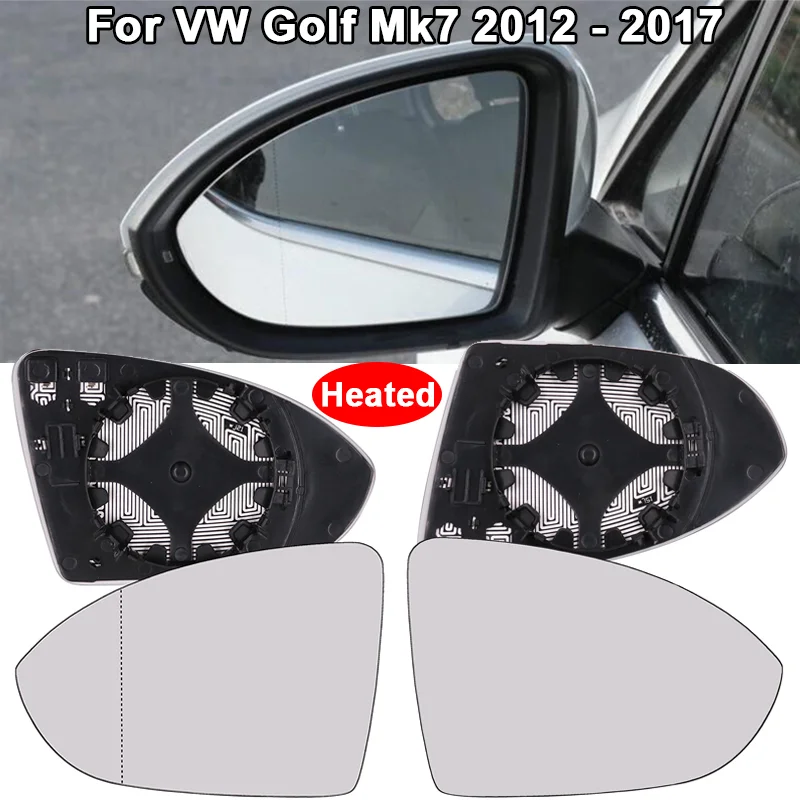 Car Rearview Mirror Heated Lens Left Driver Right Passenger Side Mirror Heated Lens for VW GOLF MK7 2012 - 2017
Car Rearview Mirror Heated Lens Left Driver Right Passenger Side Mirror Heated Lens for VW GOLF MK7 2012 - 2017
