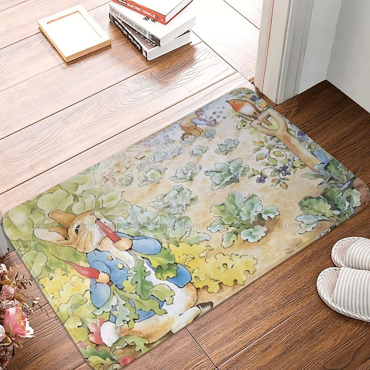 Animals Bathroom Non-Slip Carpet Peter Rabbi Living Room Mat Entrance Door Doormat Floor Decor Rug
Animals Bathroom Non-Slip Carpet Peter Rabbi Living Room Mat Entrance Door Doormat Floor Decor Rug