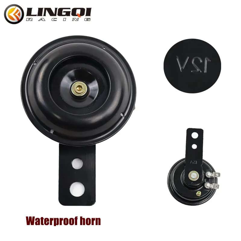 LING QI Motorcycle Electric Car Horn 12V Waterproof Round Speaker Horns Loud Warning Voice For Most Pit Dirt Bike Motocross Part
LING QI Motorcycle Electric Car Horn 12V Waterproof Round Speaker Horns Loud Warning Voice For Most Pit Dirt Bike Motocross Part