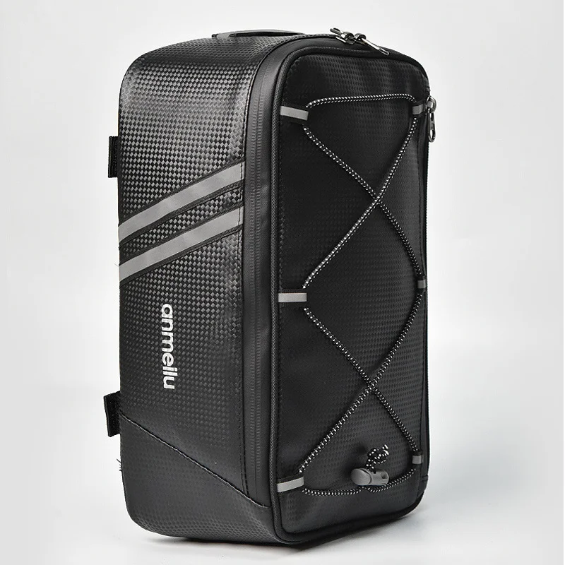 7L Bicycle Rear Rack Bag Large Capacity Multifunctional Bicycle Trunk Bag PU Material Waterproof Bicycle Accessories
7L Bicycle Rear Rack Bag Large Capacity Multifunctional Bicycle Trunk Bag PU Material Waterproof Bicycle Accessories