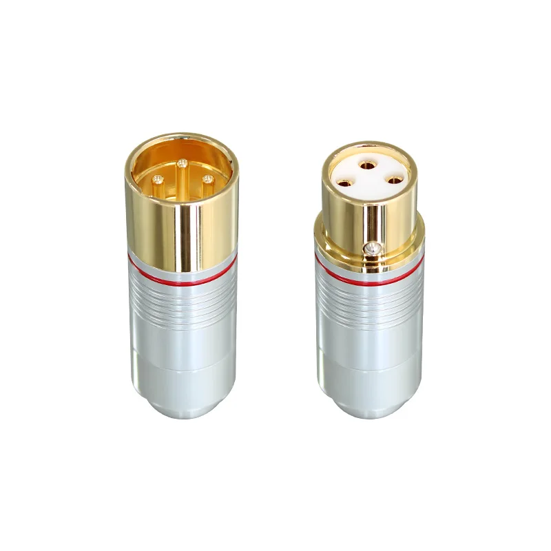 Hi-end HiFi Audio Adapter 3 Pins XLR Plug Male Female Copper Audiophile Balanced Cable Connector
Hi-end HiFi Audio Adapter 3 Pins XLR Plug Male Female Copper Audiophile Balanced Cable Connector