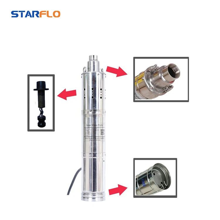 2000l/h stainless steel brushless submersible 24V DC water pump solar system / agricultural solar water pump
2000l/h stainless steel brushless submersible 24V DC water pump solar system / agricultural solar water pump