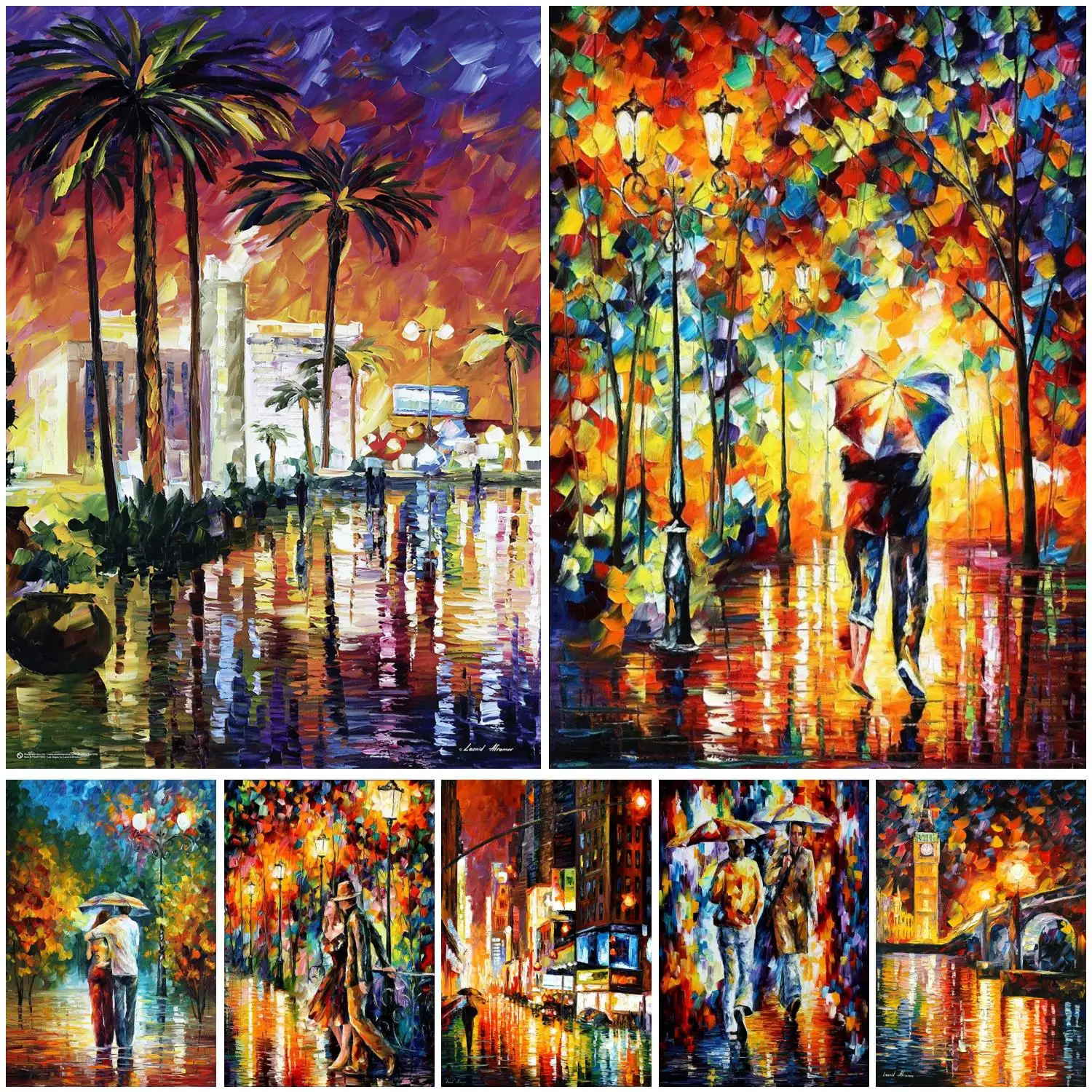 Настенный плакат Leonid Afremov, современный настенный художественный постер для украшения спальни
Настенный плакат Leonid Afremov, современный настенный художественный постер для украшения спальни