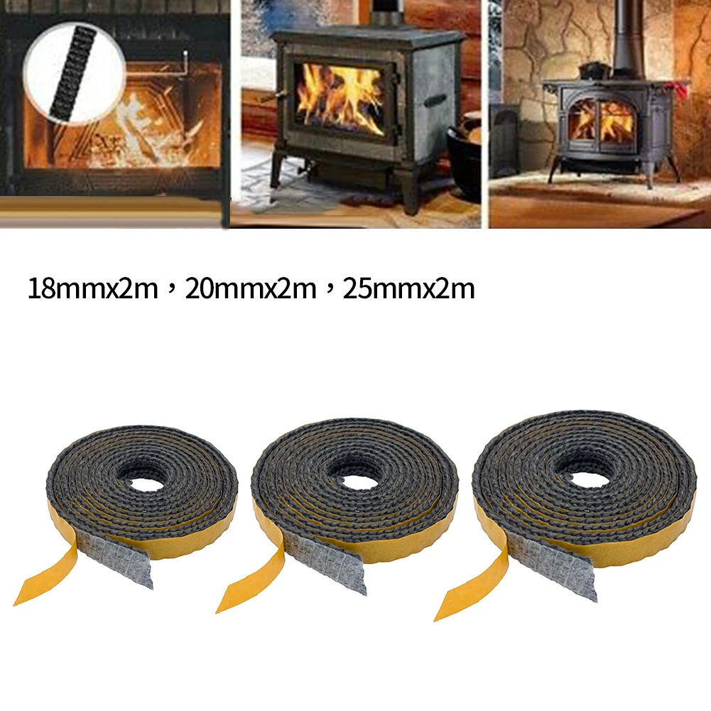 1pcs 18/20/25mm 2M Black Flat Stove Rope Self Adhesive Glass Seal Stove Fire Rope Thermal Stability Foam Sound Insulation Strip
1pcs 18/20/25mm 2M Black Flat Stove Rope Self Adhesive Glass Seal Stove Fire Rope Thermal Stability Foam Sound Insulation Strip