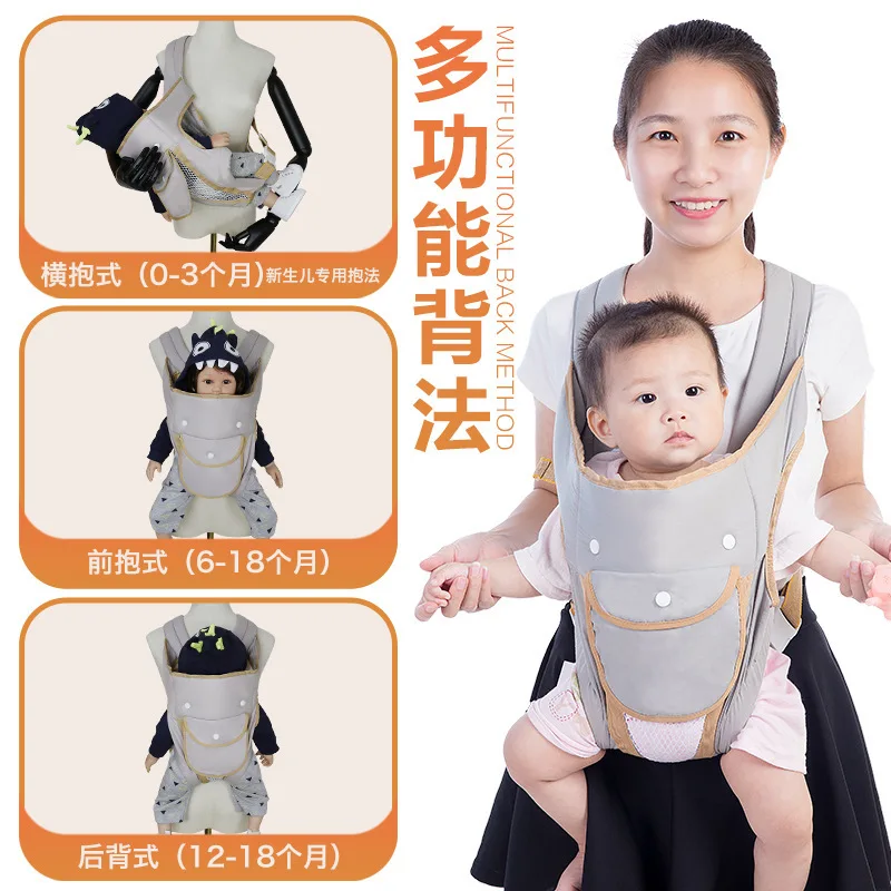 

Baby Carrier Ergonomic Kangaroo Infant Kid Sling Back Front Facing Backpack Wrap Baby Bag 0-36 Months
