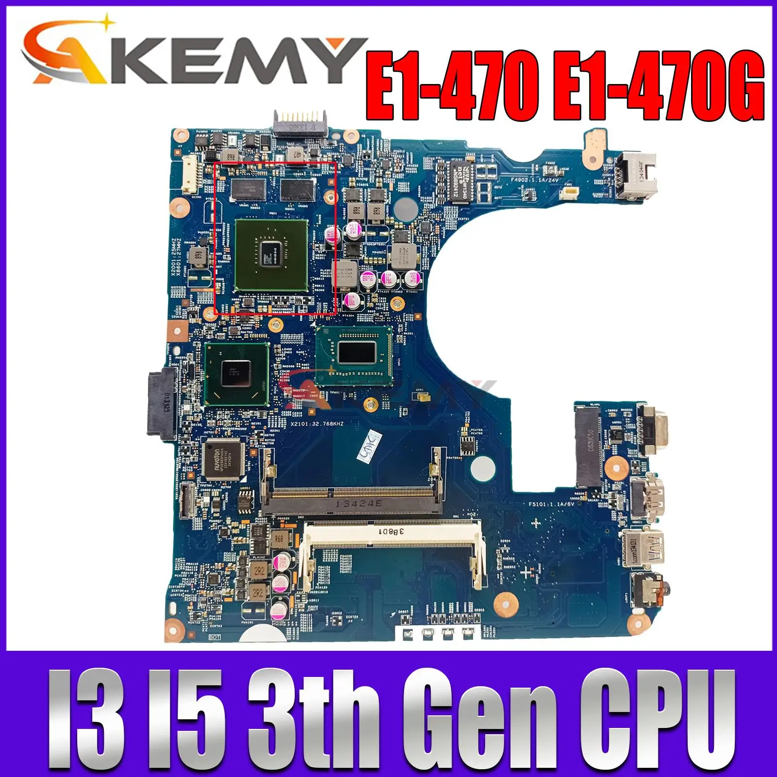 Для ноутбука Acer Aspire E1-470 E1-470G, материнская плата с процессором I3-3217U GT720M/GT820M, графический процессор EA40-CX MB 12280-3, 488.4lc02. 031 NBMF811004
Для ноутбука Acer Aspire E1-470 E1-470G, материнская плата с процессором I3-3217U GT720M/GT820M, графический процессор EA40-CX MB 12280-3, 488.4lc02. 031 NBMF811004