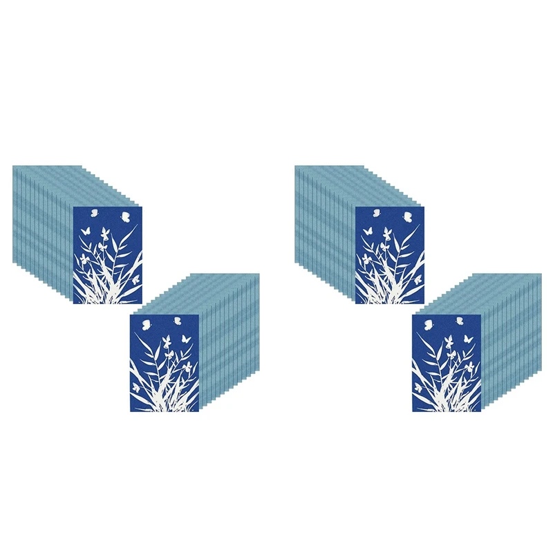 Cyanotype Paper, 60 Pcs A5 Sun Print Paper Kit, High Sensitivity Sun Print Nature Printing Paper Solar Drawing Pape
Cyanotype Paper, 60 Pcs A5 Sun Print Paper Kit, High Sensitivity Sun Print Nature Printing Paper Solar Drawing Pape