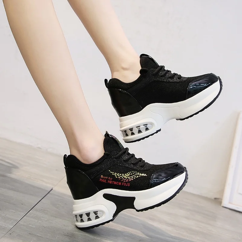 GIOIO 2022 Spring Autumn Platform Wedges Women's Sneakers High Quality Mesh Breathable Increased Women's Shoes Casual Shoes
GIOIO 2022 Spring Autumn Platform Wedges Women's Sneakers High Quality Mesh Breathable Increased Women's Shoes Casual Shoes