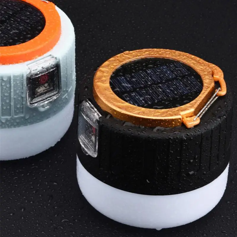 Solar Tent Light Outdoor Camping Lamp LED Bulb Portable Lantern Work Emergency Torch USB Rechargeable For Camping Equipment
Solar Tent Light Outdoor Camping Lamp LED Bulb Portable Lantern Work Emergency Torch USB Rechargeable For Camping Equipment