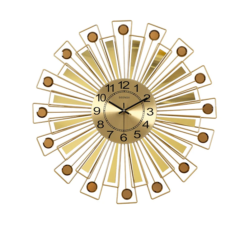 Luxury Creative Wall Clock Modern Design Living Room Wall Table Personality Home Decore Clocks Mute Modern Simple Wall Watches
Luxury Creative Wall Clock Modern Design Living Room Wall Table Personality Home Decore Clocks Mute Modern Simple Wall Watches