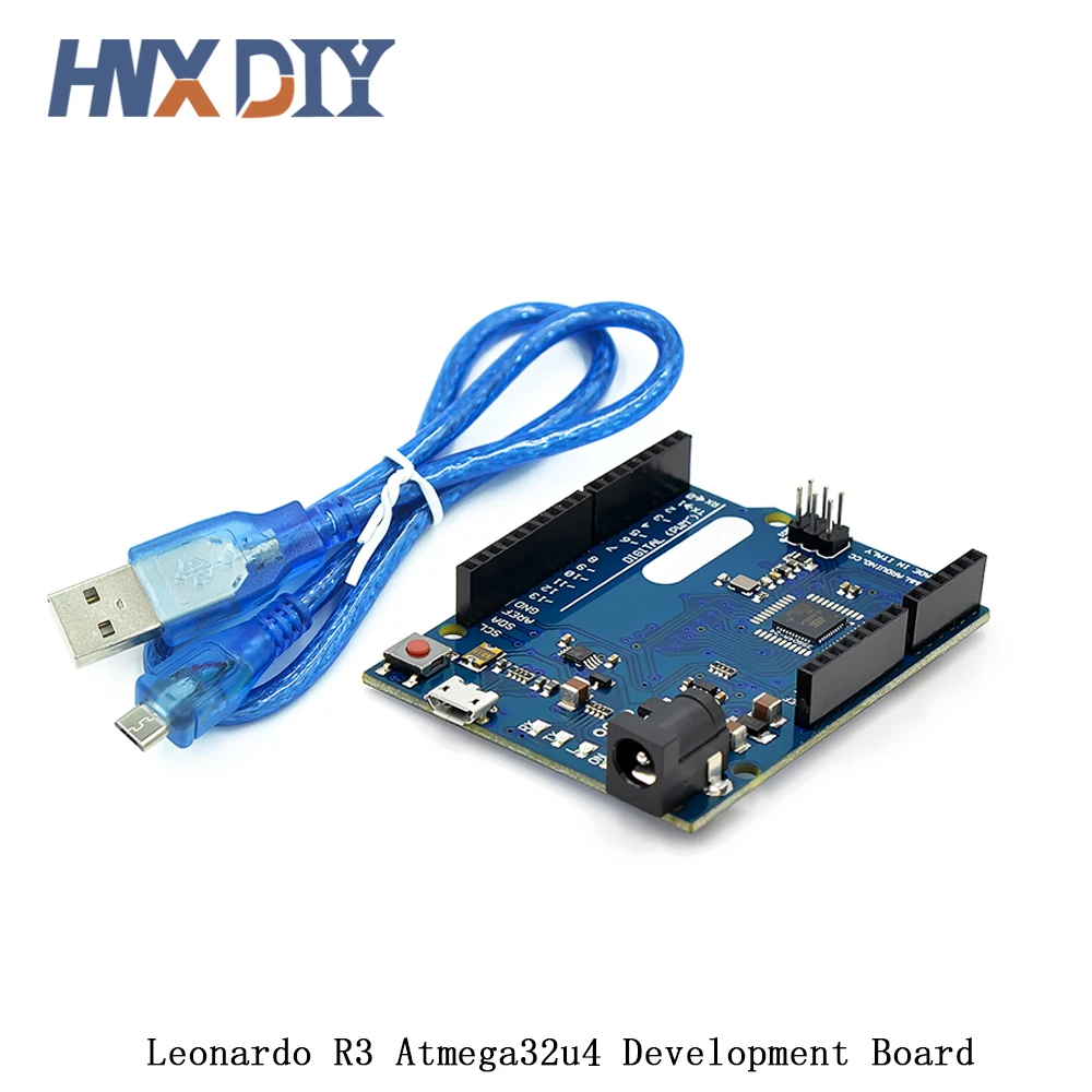 Макетная плата Leonardo R3 с микроконтроллером Atmega32u4, макетная плата с USB-кабелем, совместимая с Arduino, стартовый комплект «сделай сам» 
Макетная плата Leonardo R3 с микроконтроллером Atmega32u4, макетная плата с USB-кабелем, совместимая с Arduino, стартовый комплект «сделай сам»