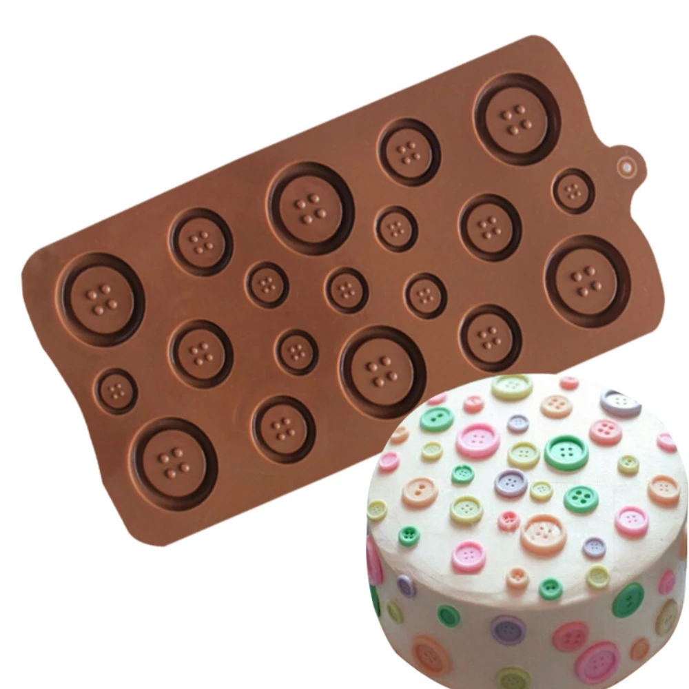 Sugar Button Shape Silicone Mold DIY Fondant Chocolate Cupcake Molds Candy Cookie Baking Utensils Cake Decorating Tools Mould
Sugar Button Shape Silicone Mold DIY Fondant Chocolate Cupcake Molds Candy Cookie Baking Utensils Cake Decorating Tools Mould
