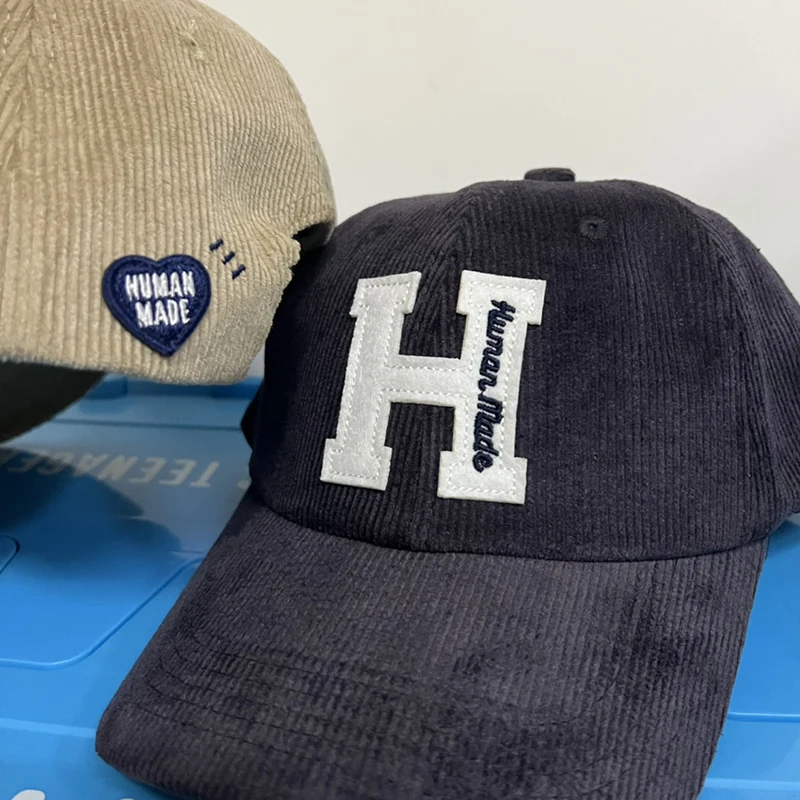 Human Made Corduroy Baseball Cap Men Women 1:1 H Letter Embroidery Human Made Couple Baseball Caps
Human Made Corduroy Baseball Cap Men Women 1:1 H Letter Embroidery Human Made Couple Baseball Caps